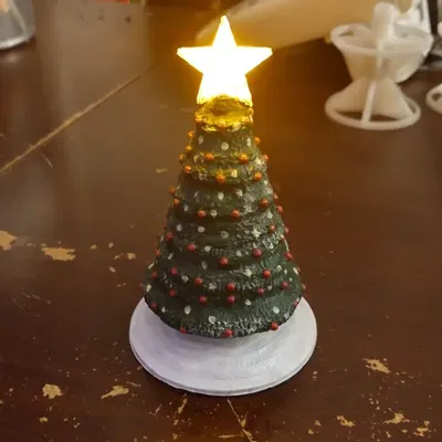 Mô hình cây thông Noel tí hon