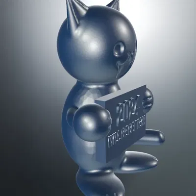 Mèo May Mắn Đón Năm Mới 2024