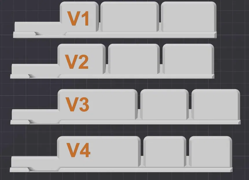 Giá đỡ treo tường cho Bambu Lab AMS - phiên bản AMS mới nhất (v4?) - Image 1