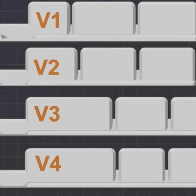 Giá đỡ treo tường cho Bambu Lab AMS - phiên bản AMS mới nhất (v4?)