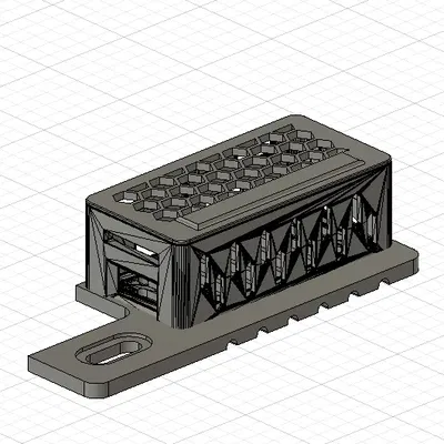 Vỏ cho Pizero2w với RJ45 pogo hat máy Sidewinder X2