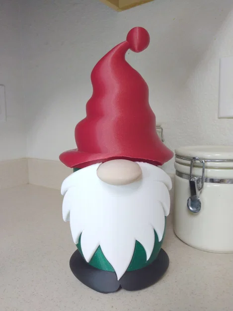 Chậu Đựng Kẹo Gnome Giáng Sinh - Image 1
