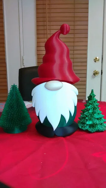 Chậu Đựng Kẹo Gnome Giáng Sinh - Image 2