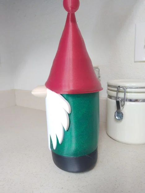 Chậu Đựng Kẹo Gnome Giáng Sinh - Image 4