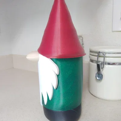 Chậu Đựng Kẹo Gnome Giáng Sinh