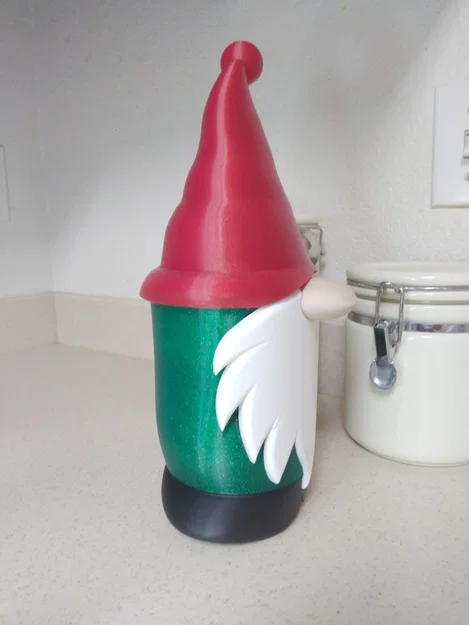 Chậu Đựng Kẹo Gnome Giáng Sinh - Image 5