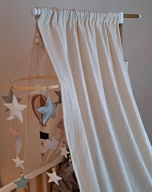 Phụ kiện màn che cho nôi em bé - Image 1