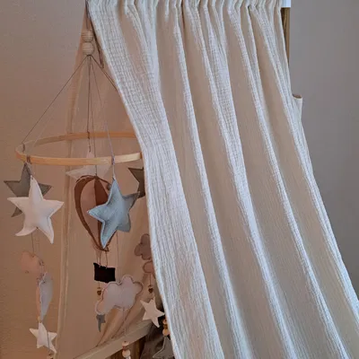 Phụ kiện màn che cho nôi em bé