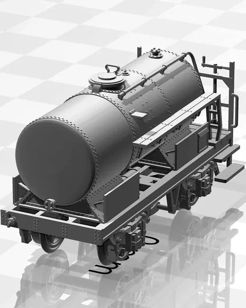 TTm Schmalspur-Kesselwagen 99-01-98 - Image 4