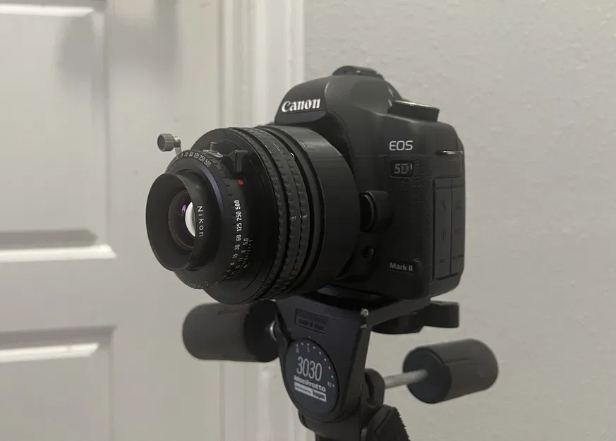 Adapter Nikkor W 100mm cho Canon EOS EF - Image 1