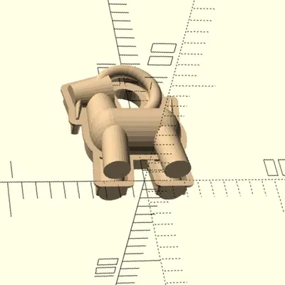 Khuôn Cắt Bánh Quy Hình Dê Gävle