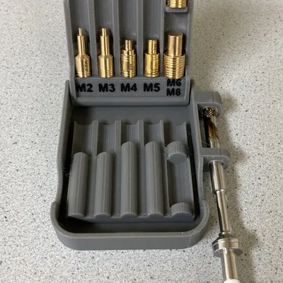 Vỏ đựng Bộ Mũi Hàn Ren TS100 Edition của CNC Kitchen