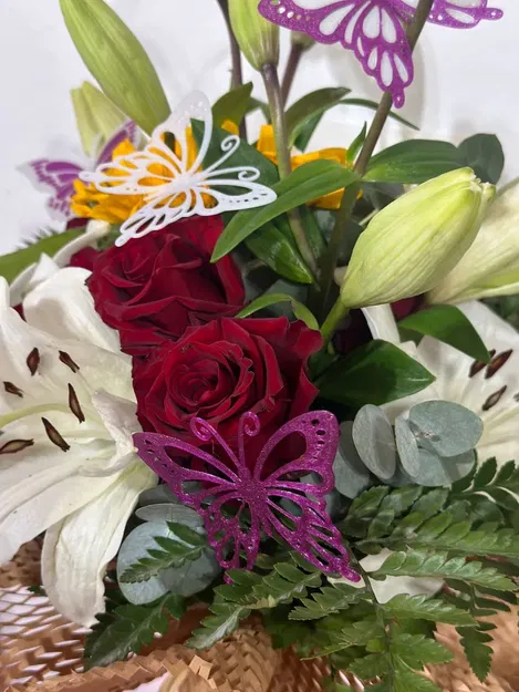 Bướm trên hoa - Image 4