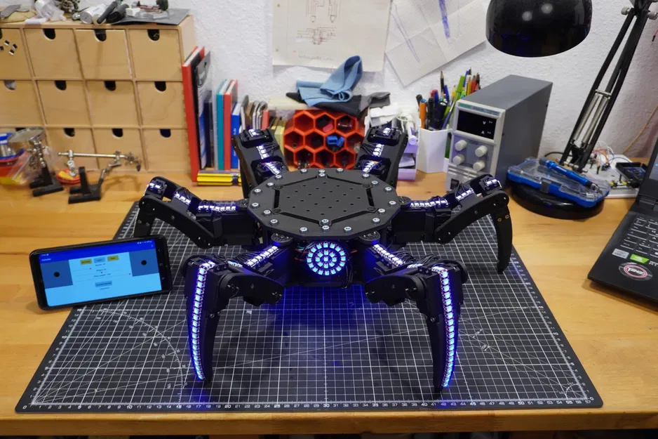 3D Printed Hexapod - Image 6