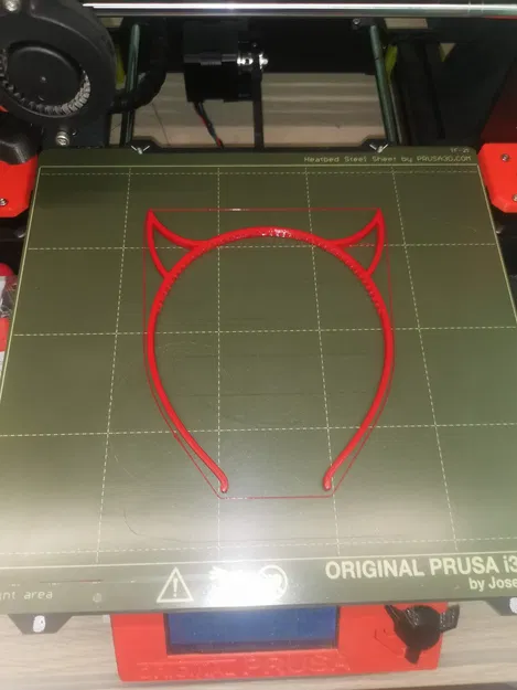 Devil head band - Image 1