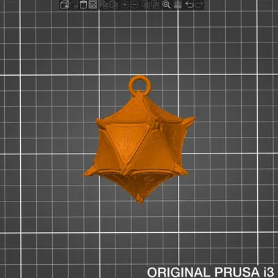 Đồ Trang Trí Giáng Sinh Ảnh Vật Thần Bí Baldur's Gate 3