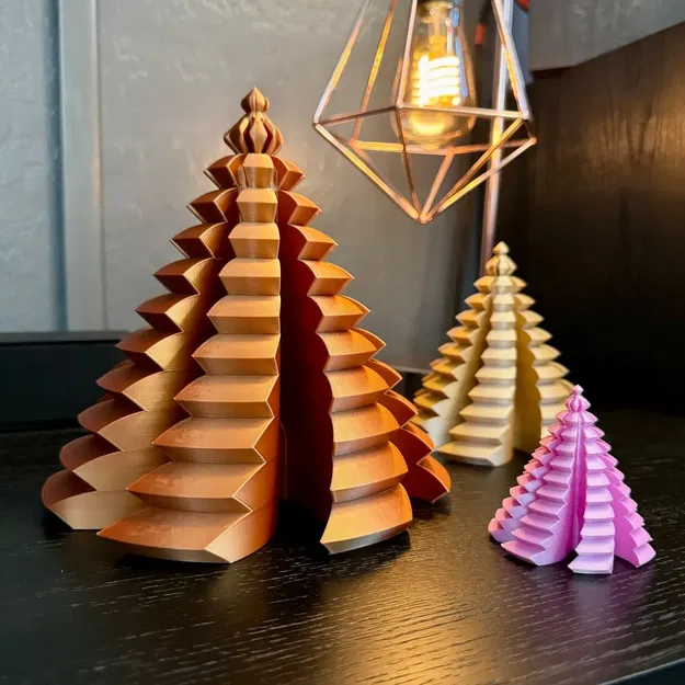 Spiral Christmas Tree Decoration - Elegant Holiday Décor for a Festive Atmosphere - Image 1