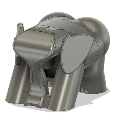 Scrapefant - Cây Cào Băng Hình Voi