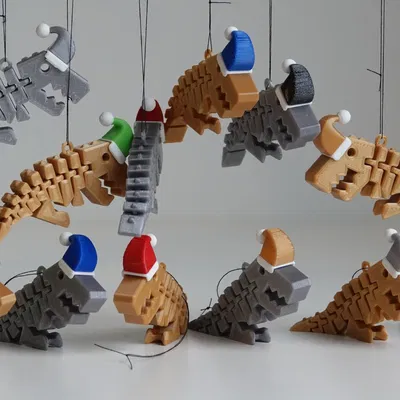 Trang trí cây thông Noel khủng long Flexi Rex