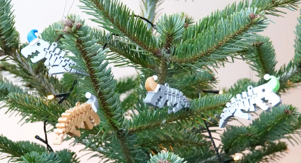 Trang trí cây thông Noel khủng long Flexi Rex - Image 2