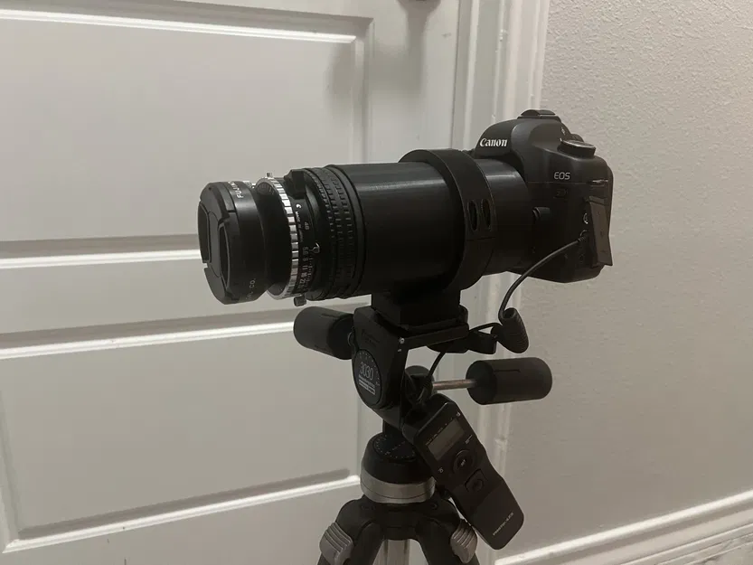 Adapter Fujinon W 210mm sang Canon EF - Image 1