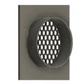Bộ Chuyển Đổi Ống Xả Cửa Sổ Hex Guard 6" cho lều trồng cây, nhà kính, đào crypto, HVAC, Glow Forge - Thumbnail 1