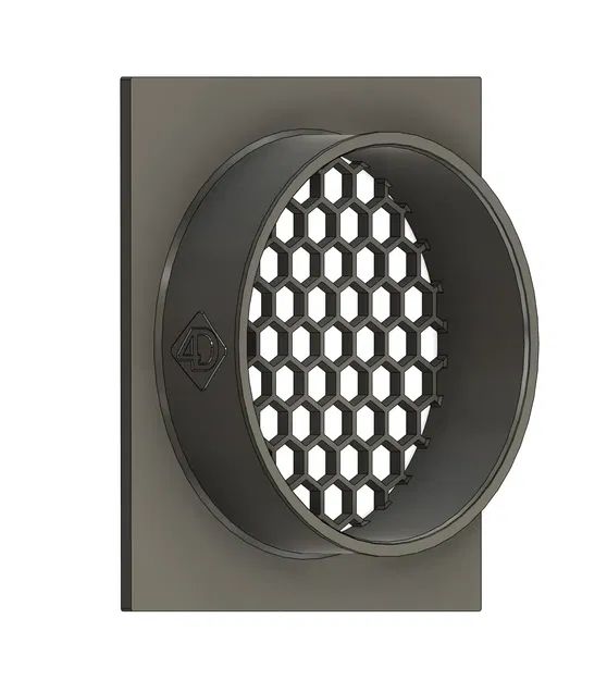 Adapter Cửa Sổ Hex Guard 4" cho Lều Trồng Cây, Nhà Kính, Đào Tiền Điện Tử, HVAC và Glow Forge - Image 1