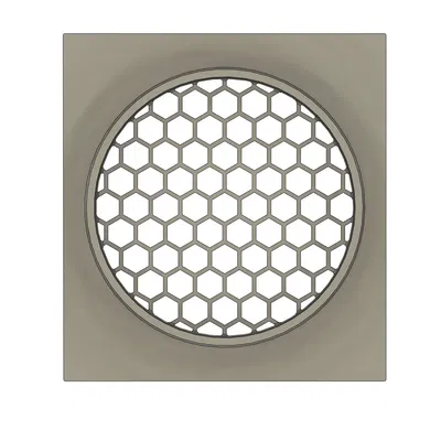 Adapter Cửa Sổ Hex Guard 4" cho Lều Trồng Cây, Nhà Kính, Đào Tiền Điện Tử, HVAC và Glow Forge