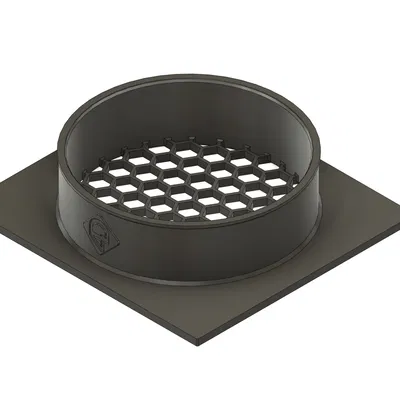 Cửa Xả Thông Gió Cửa Sổ Hex Guard 8"