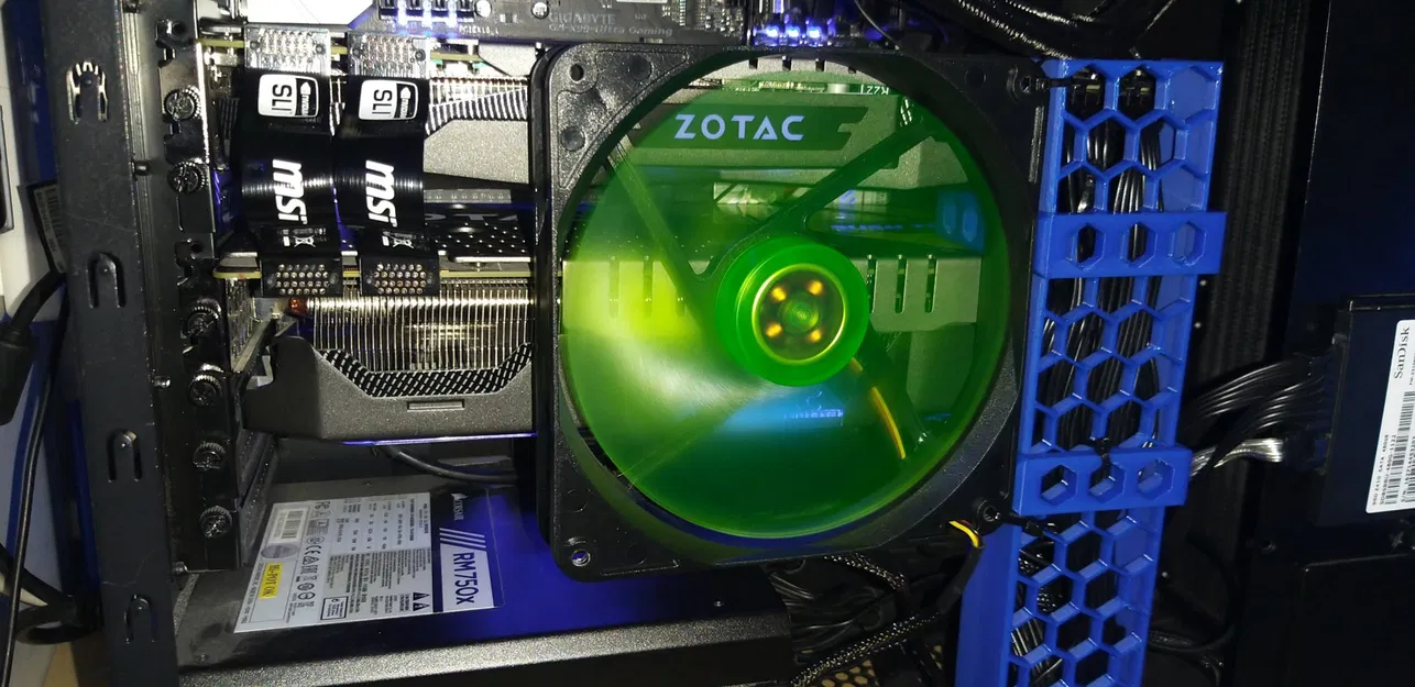 Giá đỡ chống xệ GPU Vạn Năng kiêm Che Dây Cáp - Image 4