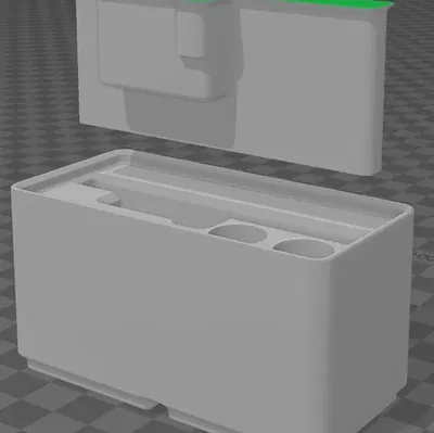 Kềm Cặp Gridfinity (có miếng chèn tùy chỉnh)