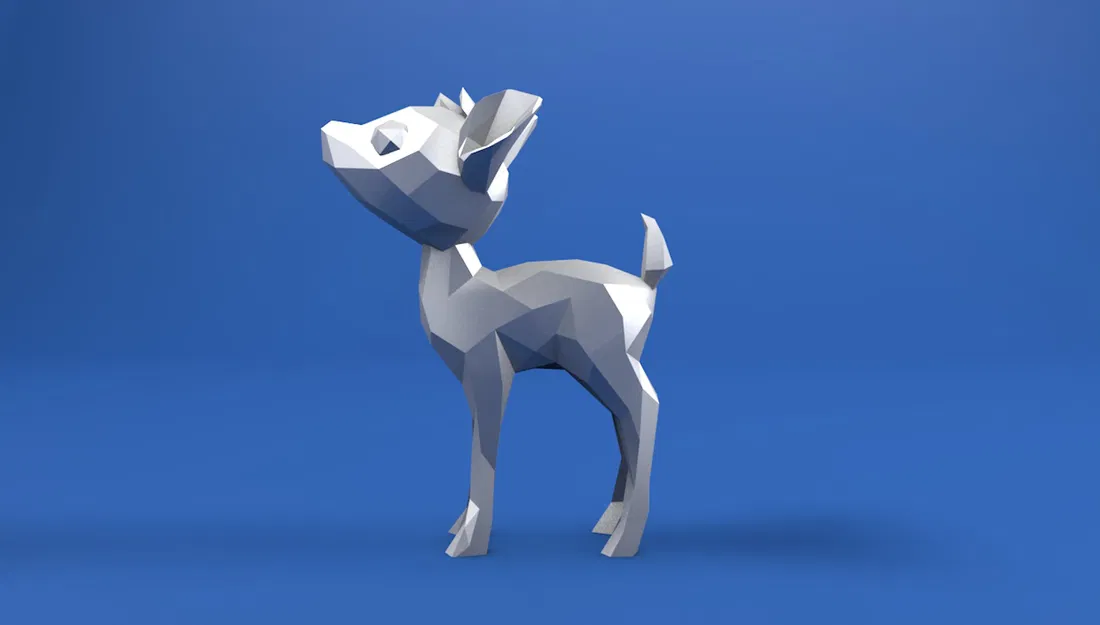 Low Poly Bambi - Image 3