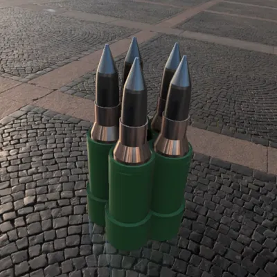 Hộp Đựng 5 Viên Đạn 308