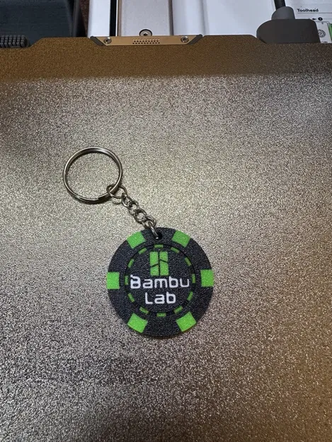 Móc Khóa Chip Poker Bambu Lab - Image 1