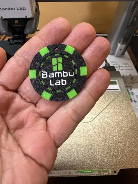 Móc Khóa Chip Poker Bambu Lab - Image 2