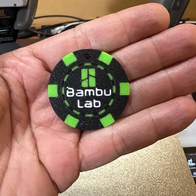 Móc Khóa Chip Poker Bambu Lab