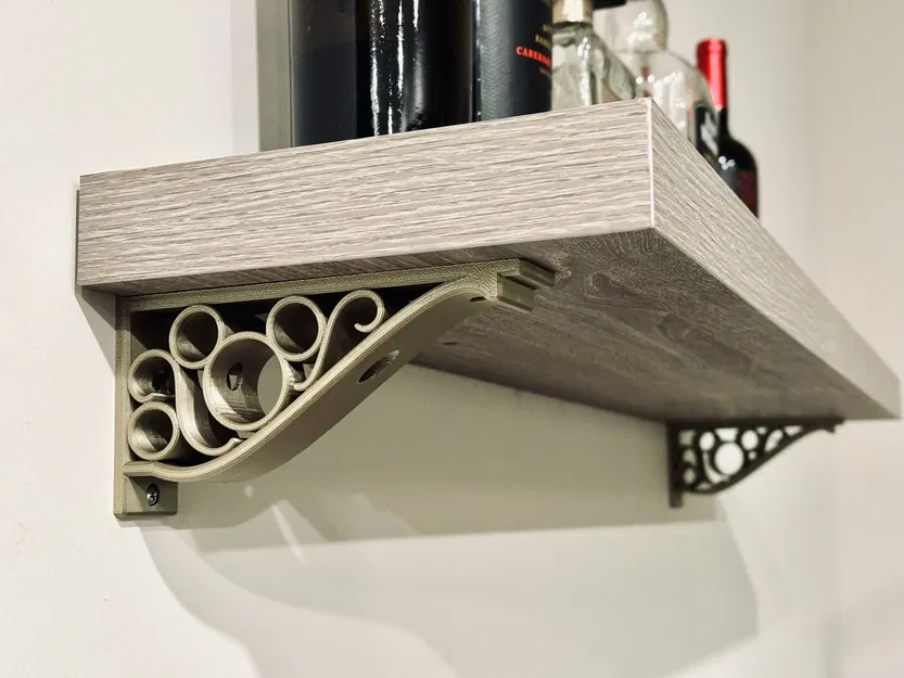 Decorative Shelf Bracket w/Hidden Mickey - Image 1