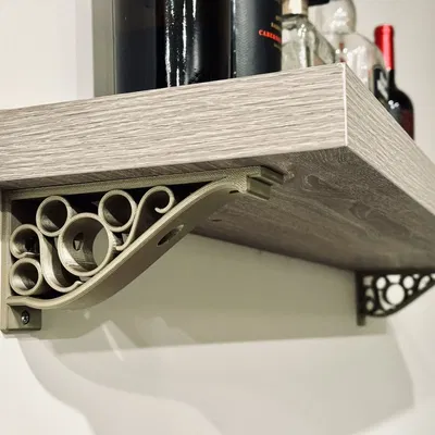 Decorative Shelf Bracket w/Hidden Mickey