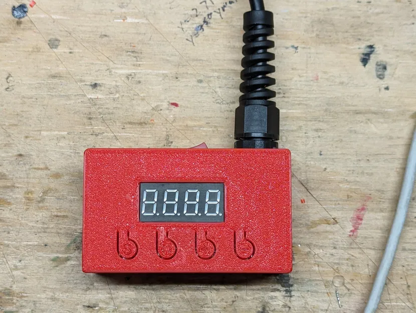 Hộp hiển thị Cảm biến Tải HX711 - Pin 18650 & USB-C - Image 2