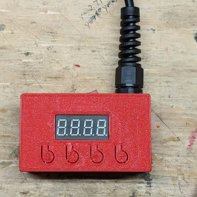 Hộp hiển thị Cảm biến Tải HX711 - Pin 18650 & USB-C