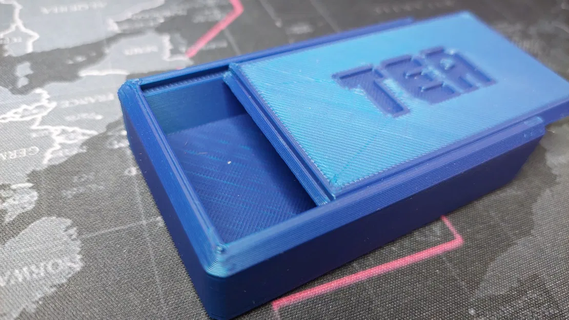 Hộp Trà Parametric Có Nắp V2 - Khóa Nắp - Image 1