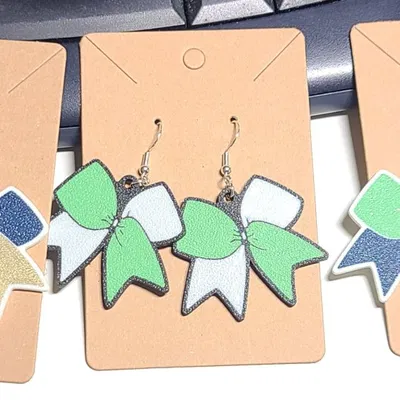 Nơ Cổ Vũ Dùng Làm Bông Tai / Móc Khóa / Mặt Dây Chuyền