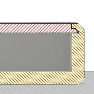 Hộp Trà Parametric Có Nắp V2 - Khóa Nắp