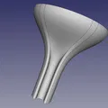 Funnel 100mm with vent - Thumbnail 1