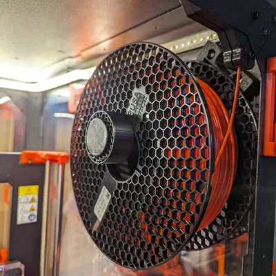 Original spool holder -  Reduction ring to 68mm of use