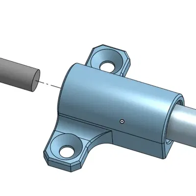 Push pin for cabinets