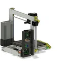 Remix: Prusa MK3s+ Einsy and Pi enclosure (larger case and internal zip tie mounts) - Thumbnail 3