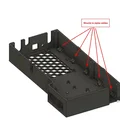 Remix: Prusa MK3s+ Einsy and Pi enclosure (larger case and internal zip tie mounts) - Thumbnail 4
