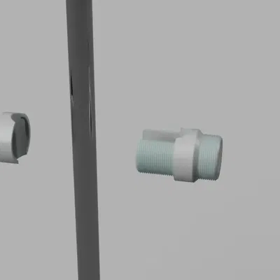 Giá đỡ đầu sen thay thế cho thanh 19 mm