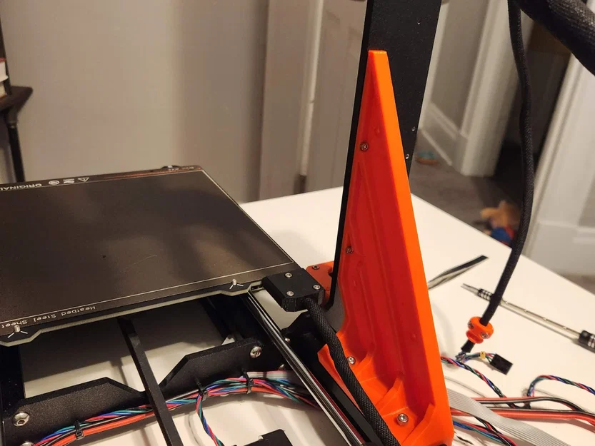 Remix: Prusa MK3s+ Einsy and Pi enclosure (larger case and internal zip tie mounts) - Image 11
